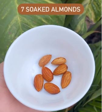 soacked almond