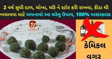 anaj store karvana gharelu upay