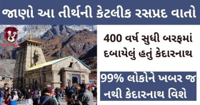 kedarnath history in gujarati