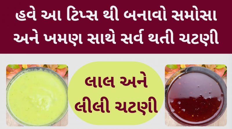 samosa chatni banavani rit