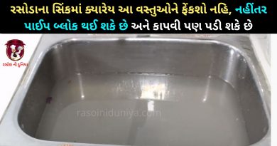 kitchen sink mate tips in gujarati