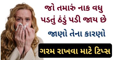 warm nose tips in gujarati