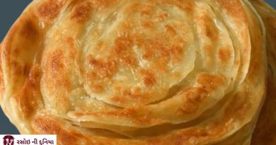 lachha paratha recipe in gujarati