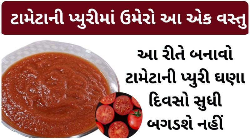 tomato puree recipe in gujarati