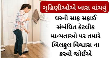 home cleaning tips in gujarati