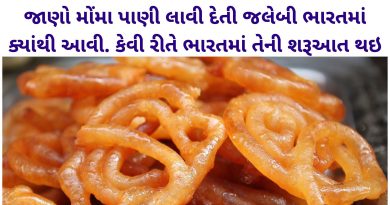 jalebi no itihas gujarati