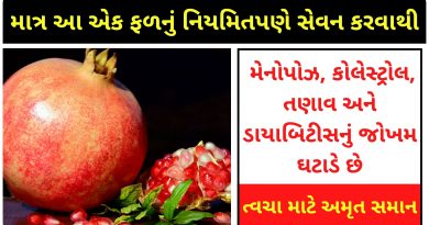 Pomegranate benefits in gujarati