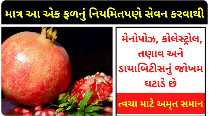 Pomegranate benefits in gujarati