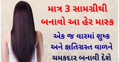hair mask for dry hair in gujarati