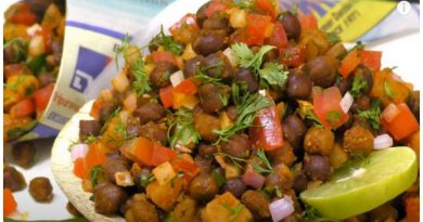 kala chana chaat recipe in gujarati