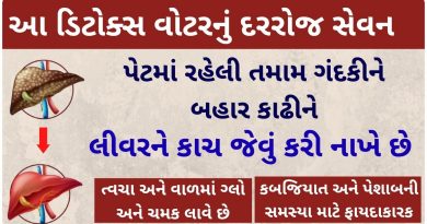 detox water recipe in gujarati