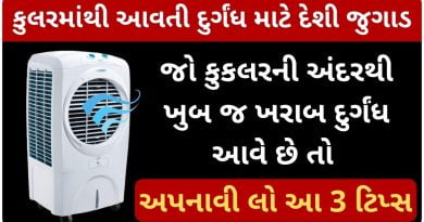 how to remove cooler smell