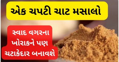 chaat masala powder recipe in gujarati