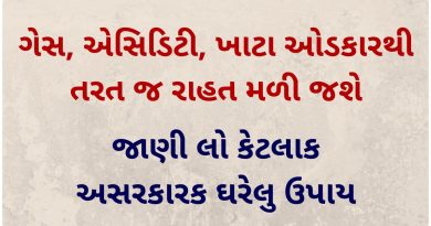 stomach gas problem solution in gujarati