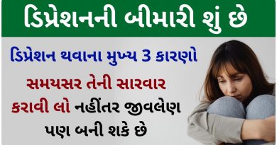 what is depression in gujarati