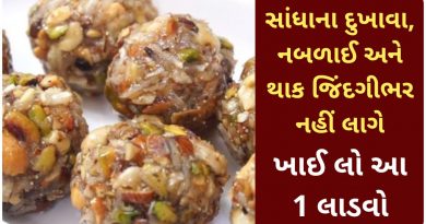 dry fruits ladva revipe in gujarati