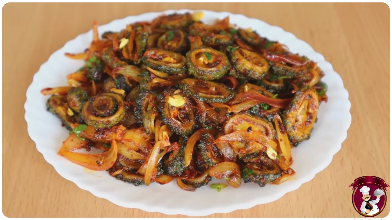 karela nu shaak gujarati recipe