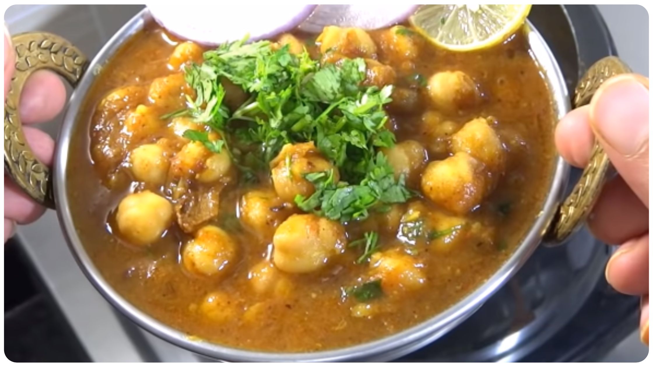 chole masala recipe in gujarati language