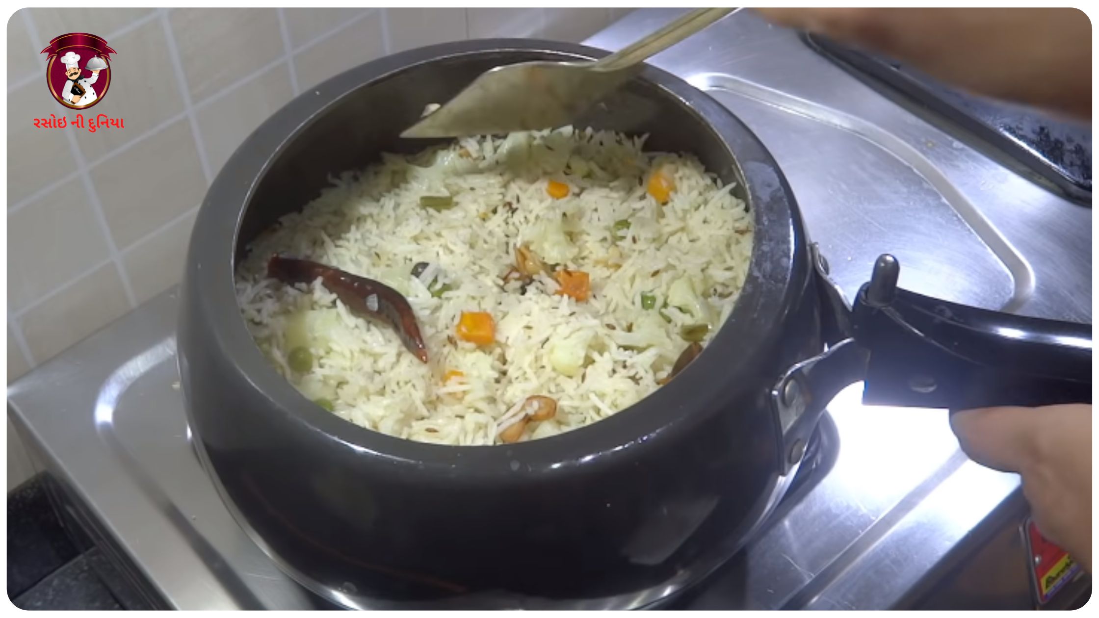 pulao banavani rit gujarati ma