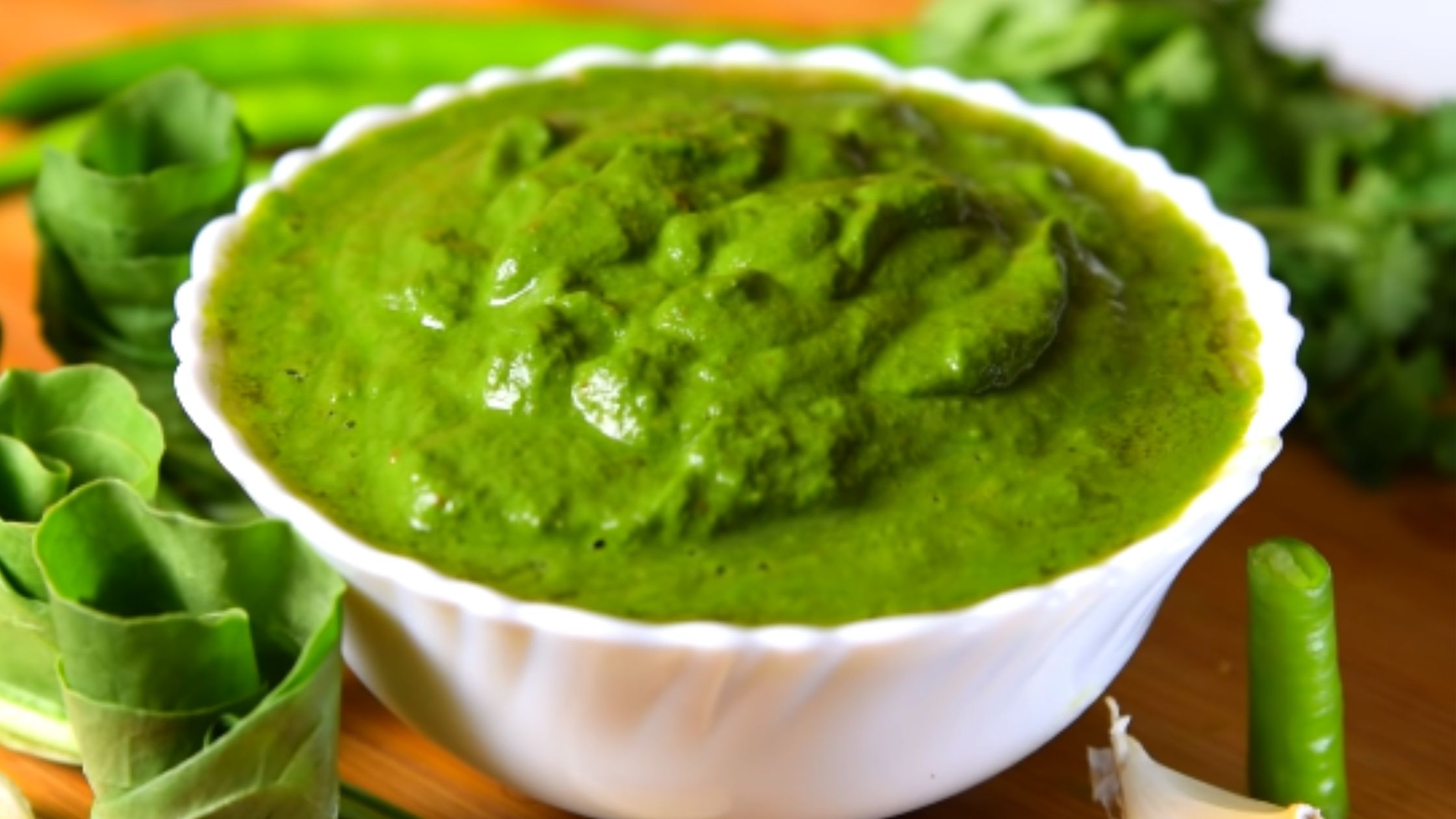 palak chutney banavani rit