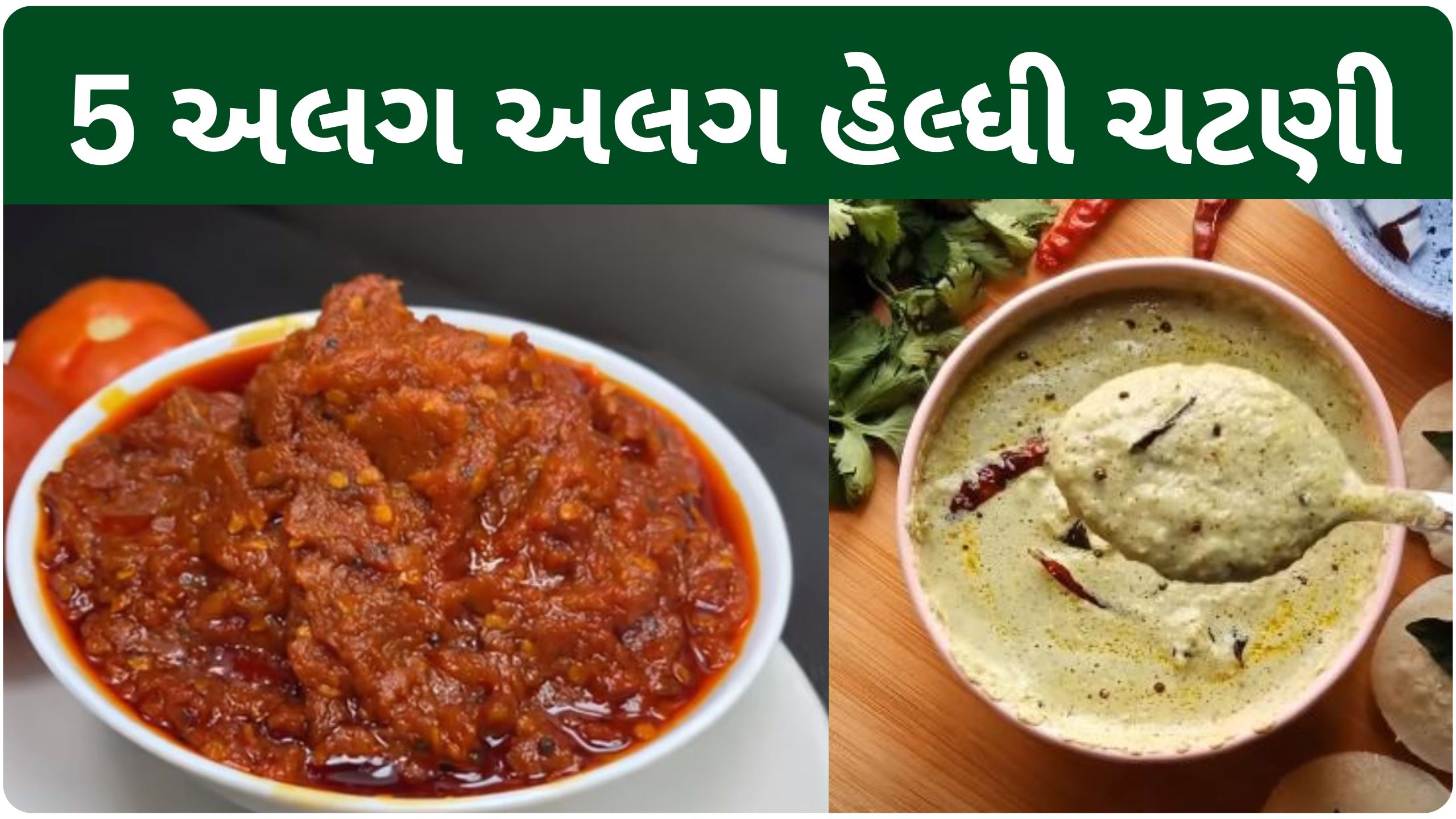 chatni recipe in gujarati