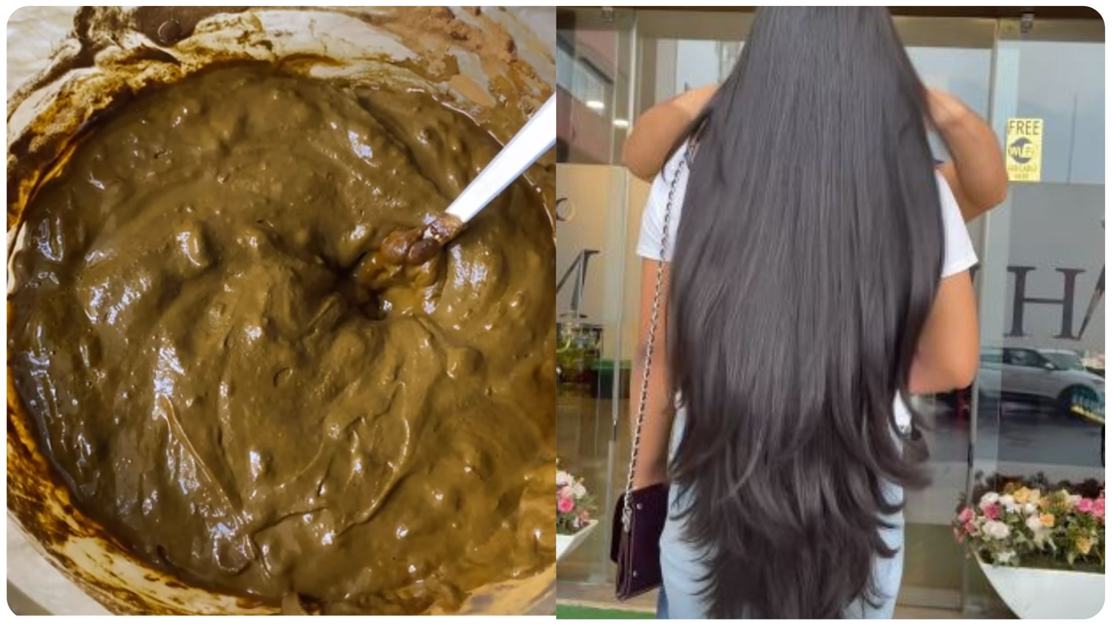what to add in mehndi for hair fall