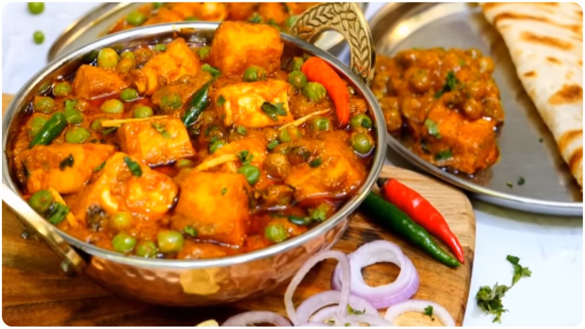 matar paneer recipe in gujarati