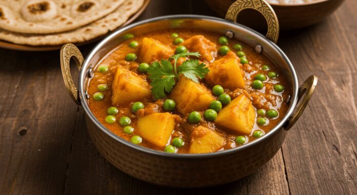 Aloo Matar - Indian Potato and Peas Curry