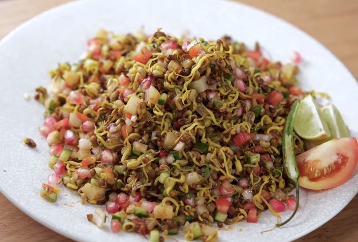 sprout bhelpuri recipe in gujarati
