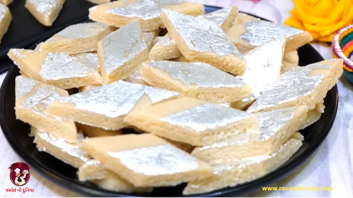 peanut katli recipe in gujarati