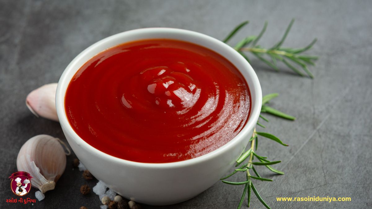 tomato sauce recipe in gujarati